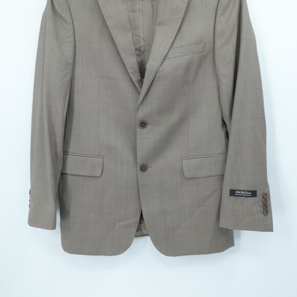 Ermenegildo Zegna Blazer Mens 38S Brown Classic Wool Made‎ Italy Saks Fifth Ave - Picture 4 of 16